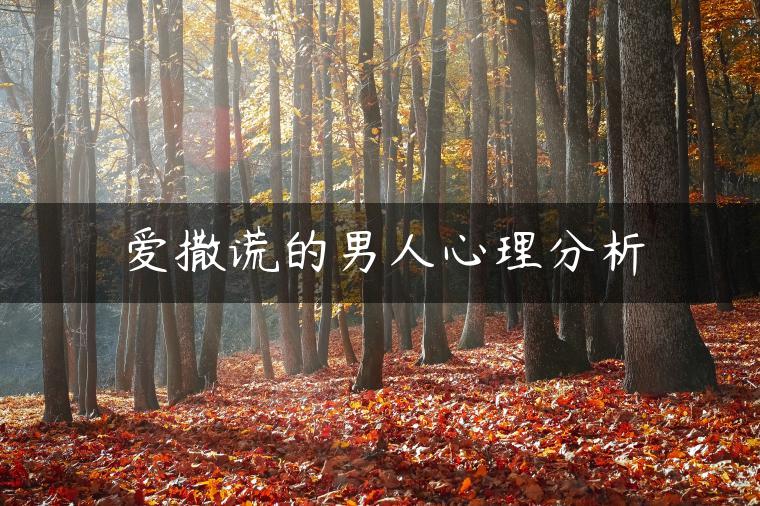 <b>爱撒谎的男人心理分析</b>